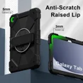 thumbnail image 5 of Case for Samsung Galaxy Tab A9 Plus / A9+ 5G 11 Inch 2023 Model SM-X210/X216/X218 with Rotating Stand Pencil Holder Hand/Shoulder Strap, Heavy Duty Shockproof Protective Cover, 5 of 7