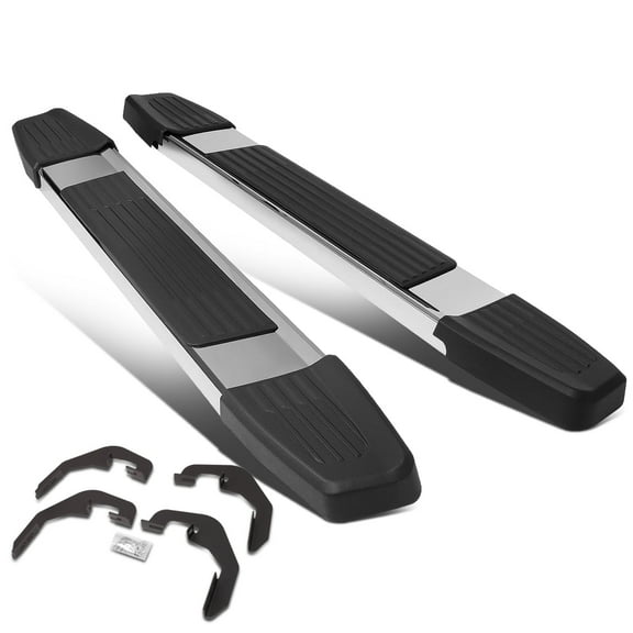 DNA Motoring 6" Side Step Nerf Bars Running Boards for 2007-2019 Silverado Sierra Regular Cab