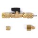 thumbnail image 4 of Kit de Herramientas para Válvulas de Aire Acondicionado R410 y R22, Extracción y Montaje sin Fugas, Accesorios de Servicio para Refrigeración, Color Dorado, Metal, Tamaño 140x70mm., 4 of 4