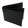 thumbnail image 3 of Bifold Flap Black Leather Security Wallet with Card Holders, ID Slot, and Money Pockets, 3 of 7