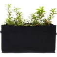 thumbnail image 5 of Nvzi Bolsas de cultivo rectangulares con asas para verduras, macetero de tela (19,7 x 11,8 x 7,9 pulgadas, paquete de 3, azul), 5 of 5