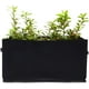 thumbnail image 5 of Nvzi Bolsas de cultivo rectangulares con asas para verduras, macetero de tela (15,75 x 11,8 x 7,9 pulgadas, paquete de 3, verde), 5 of 5