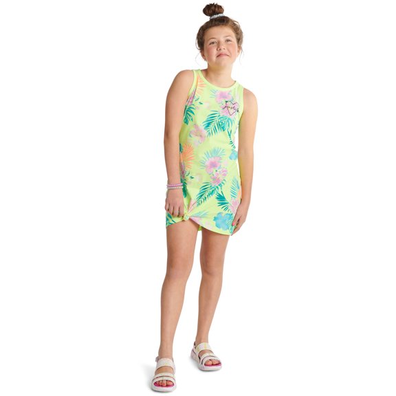 Justice Girls Knot Front Tank Dress, Sizes XS-XXL
