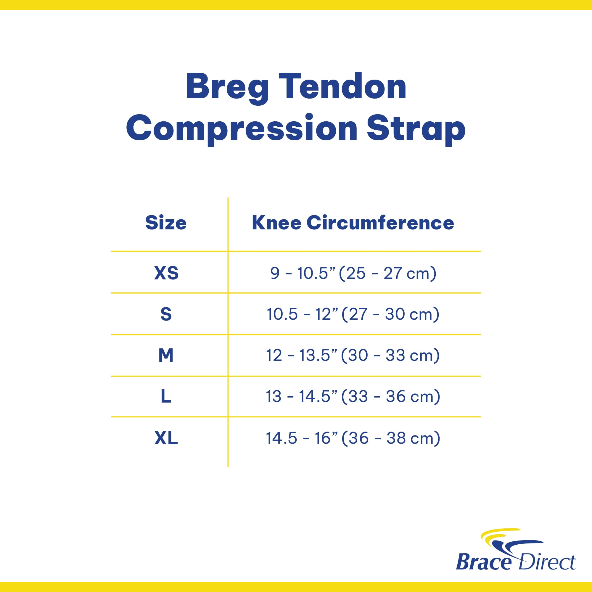 Breg Tendon Compression Strap A4467 - Patellar and Elbow Support