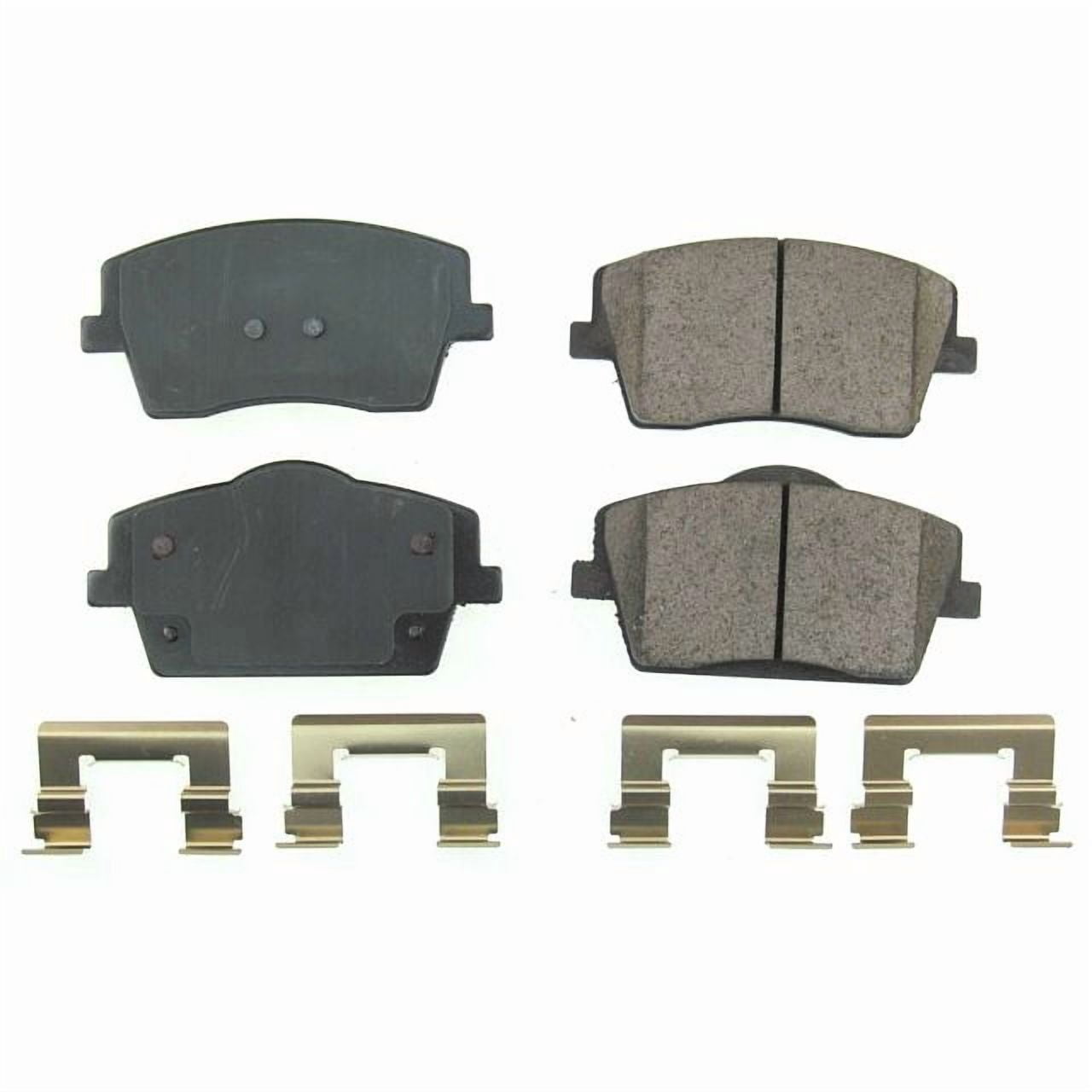 Power Stop Front Z17 Evolution Ceramic Brake Pads with Hardware 17-2137