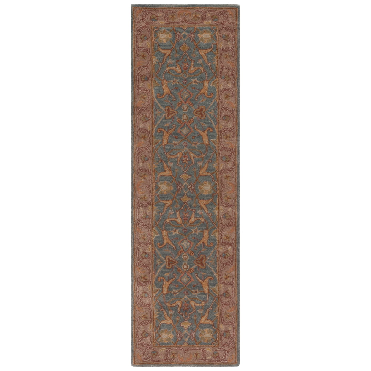 SAFAVIEH Heritage Annandale Oriental Area Rug, Blue/Beige, 5' x 8'