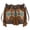 Coffee, variant on Montana West Aztec Bucket Bags for Women Western Fringe Crossbody Bag Vintage Drawstring, Brown