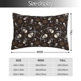 thumbnail image 2 of Sikiie Pirate Skulls Pillow Covers, Throw Pillow Case Cushion Covers,Cushion for Bedroom,Couch,Home-20"x30", 2 of 6