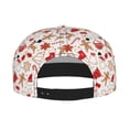 thumbnail image 2 of Hirioo Gingerbread Holiday Sweets for Baseball Cap Men Cap Flat Brim for Men Women Teens Adjustable Baseball Cap, 2 of 7