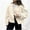 #622-White, variant on Women's Shawl Collar Jacket, Drop Shoulder Flared Button-Free Open Front Design, Casual Fashion Solid Color Long Sleeve Hoodless for Daily Wear
