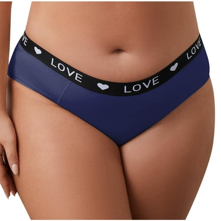 Summer Saving Clearance! THDHVS Ladies Underwear Panties Plus Size Underwear for Women Women s Plus Size Underwear Sexy Briefs