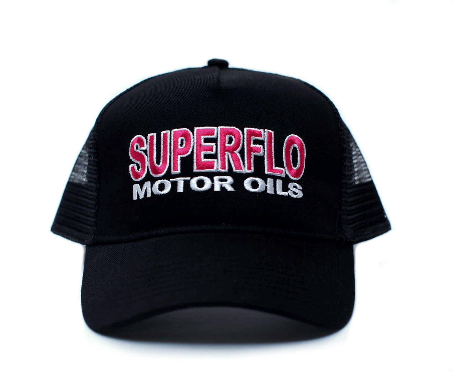 Superflo Hat - Cole Harry Hogge Cap Trucker Hat Unisex Adult Cap Black