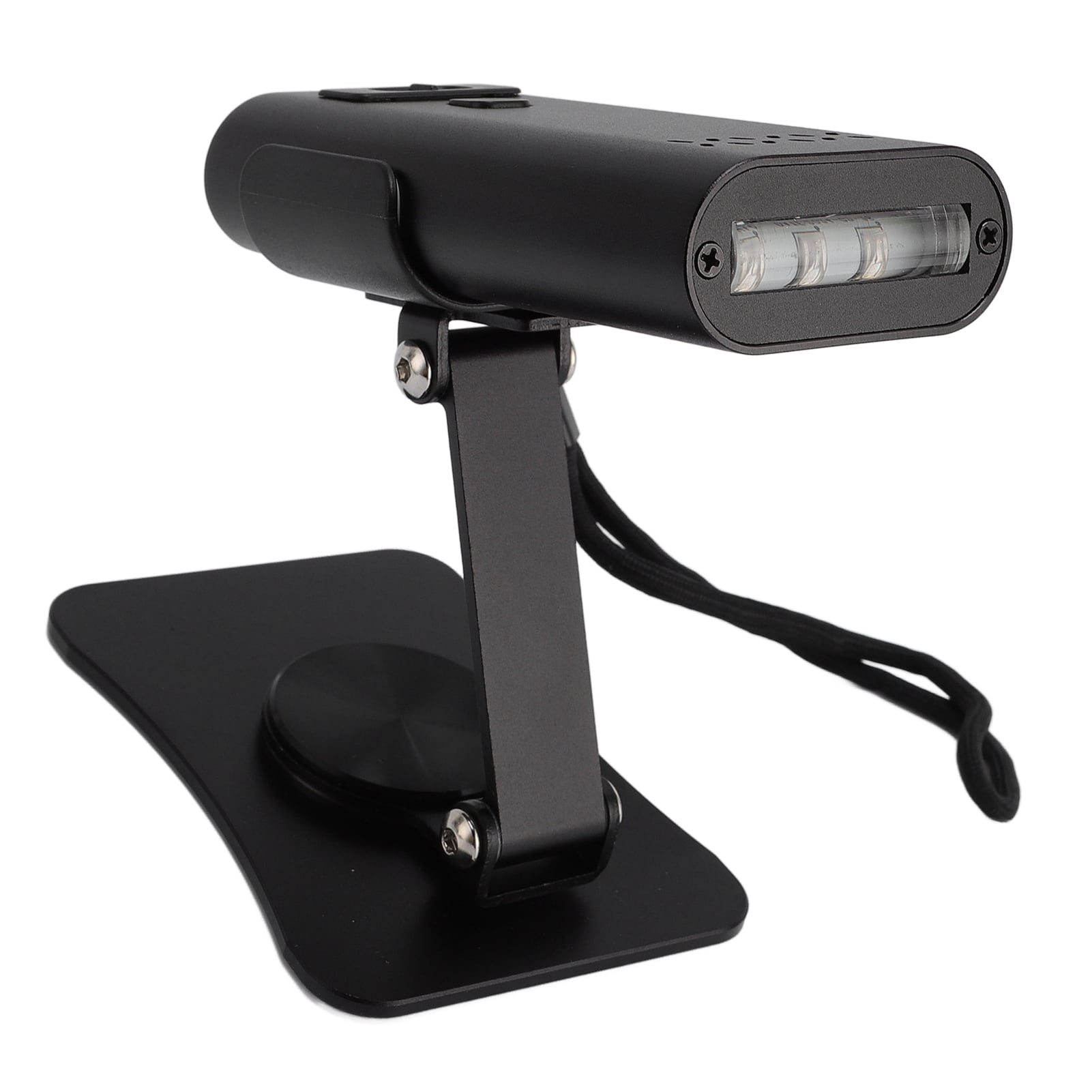 Xirurus 2 in 1 Hair Extension Light USB Rechargeable Fast Curing Nail Art LED Lamp with Stand Black (4.7 inches / 12 cm)
