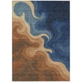 thumbnail image 2 of Addison Rugs Chantille Indoor/Outdoor Contemporary Abstract Paprika Machine Washable Rectangle Rug, 9' x 12', 2 of 8