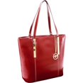 thumbnail image 2 of McKlein M Series Cristina - Tote bag - top-grain cowhide leather - red, gold (details), 2 of 9