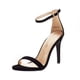 thumbnail image 1 of Sandalias DREAM PAIRS KARRIE Negro Nubuck Tacón Stiletto 11, 1 of 8