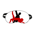 thumbnail image 1 of Art Duet Dance Social Dancing Sleep Eye Shield Soft Night Blindfold Shade Cover, 1 of 4