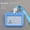 Blue, variant on Professional ID Lanyard with Color Coordinated Card Holder - Ideal for Schools, Offices, Hospitals, and Events