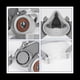 thumbnail image 4 of MáScara de Respirador con Filtros, MáScara de Gas de Media Cara Reutilizable con Gafas de Seguridad, MáScara de Pintura de Media Cara, para Pintar, 4 of 5
