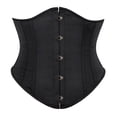 thumbnail image 4 of DuoJiaJ Womens Waist Cincher Corset, Lace Up Shaping Belt Festival Outfit Black Sizes XS-2XL, 4 of 7