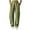 Green, variant on IROINNID Women's Cargo Pants Solid Sports Wide Leg High Waist Loose Fit Casual Pants with Pockets,Black
