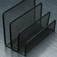 thumbnail image 4 of Three Layer Metal Wire Document File Tray Letter Book Iron Pigeonhole Magazine Holder Organizer, 4 of 6
