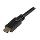 StarTech.com 65 ft (20m) High Speed HDMI Cable - Male to Male - Active - 28AWG - CL2 Installation Intégrée - Ultra HD 4K x 2K - Câble HDMI Actif (HDMM20MA) - Câble HDMI Mâle vers HDMI Mâle - 66 ft - double Blindage - Noir – image 2 sur 3