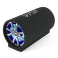 thumbnail image 1 of Pyle Car Audio 10 Inch 500 Watt Carpeted Subwoofer Tube Speaker w/ Rear Vented Design, 1 of 12