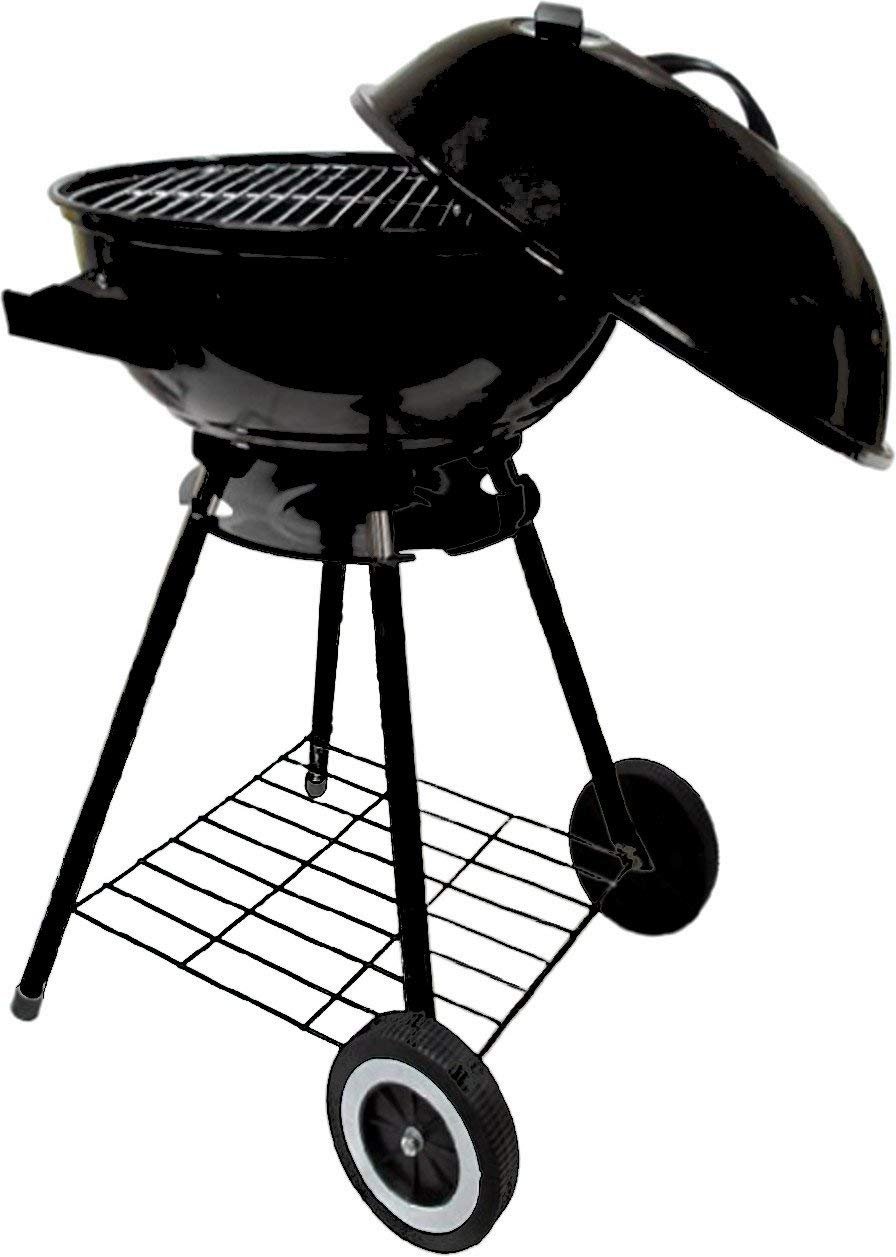 Portable 18" Charcoal Grill Outdoor Original BBQ Grill Backyard Cooking Stainless Steel 18 diameter cooking space cook steaks, burgers, Backyard & Tailgate - image 2 of 5