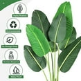 thumbnail image 3 of 2024 New 1pc Artificial Tree Bird of Paradise Artificial Plant Faux Plant, Palm Tree Artificial Banana Leaf Fake Plants with Pot, for Home Decor, Indoor, Living Room, Office, Outdoor Decor, Housewarmi, 3 of 7