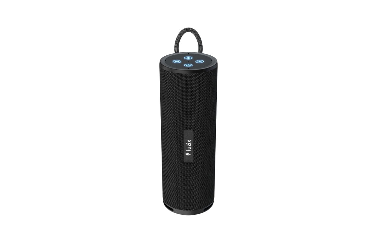 Vibe Portable Wireless Bluetooth Speaker by Fuzix – 7W High-Power Sound,  Long Lasting Battery, Dynamic LED Lights, TWS Stereo, TF Card, U Disk, AUX,  FM Radio Audio Compact