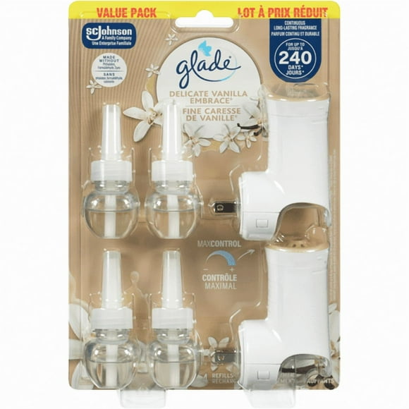 Plugins Scented Oil Delicate Vanilla Embrace Value Pack