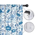 thumbnail image 4 of Blackout Kids Curtains,Pioneer Flower Floral Print Pattern Childrens Insulated Curtains Set Of 2,Bedroom Essentials,Toddler Room Decor 52"x63", 4 of 5