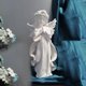 thumbnail image 3 of Estatuilla de de ángel de resina para niñas , estatua de ángel para patio, jardín, interior, estantería para esculturas, 3 of 8