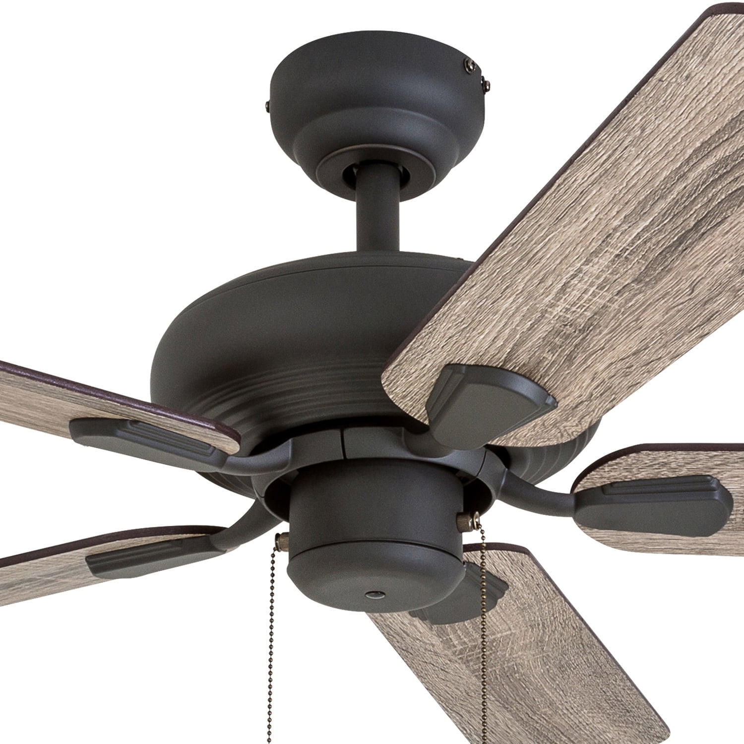 Prominence Home 50751-35 Russwood Traditional 42-Inch Aged Bronze Indoor Ceiling Fan, Barnwood/Tumbleweed Blades and 3 speed remote - 2