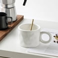 thumbnail image 3 of Taza de café de cerámica multiusos Advancent Blanco HA081210-04, 3 of 6