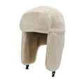thumbnail image 5 of Men Women Winter Warm Earflap Cap Windproof Lei Feng Hat Outdoor Riding New A2L9, 5 of 8