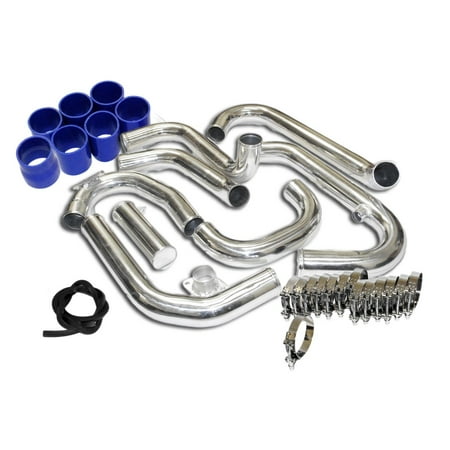 Wrx Turbo Back - FMIC Turbo Intercooler Piping+Silicones+Clamps for 08-11 Subaru Impreza WRX 2.5T