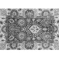 thumbnail image 1 of Ahgly Company Indoor Rectangle Abstract Gray Modern Area Rugs, 2' x 5', 1 of 4