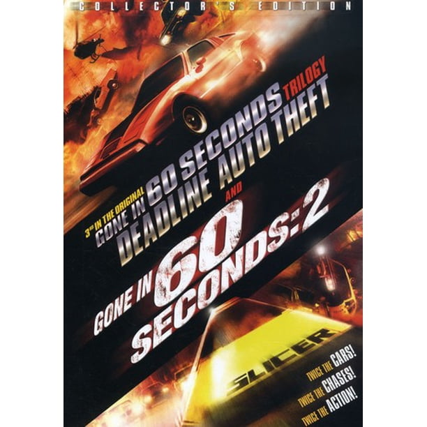 Gone In 60 Seconds 2 Deadline Auto Theft Dvd Walmart Com Walmart Com