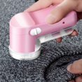 thumbnail image 2 of Afeitadora de Telas Portátil YONGSHENG Quitapelusas Doble Protección Rosa USB-2, 2 of 4