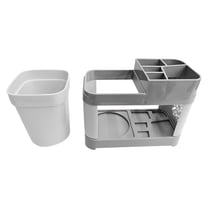 ACDANC Single Cup Toothbrush Toothpaste Holder Bathroom Storage Rack