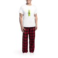 thumbnail image 5 of CafePress - Peace For Ukraine Ukrainian Hand Peace Sig Pajamas - Men's Light Loose Fit Cotton Pajama Set, 5 of 7