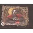 thumbnail image 5 of Castlevania Logo with Dracula Men's Black Graphic Hoodie, 5 of 5