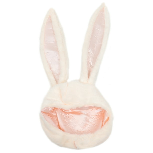 KAKOWELY Sombrero de conejito de peluche, sombrero con orejas de conejo, sombrero para fiesta, accesorio para disfraz de cosplay