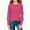 Hot Pink, variant on Fesfesfes Childrens Long Sleeve Round Neck Blouse Top Soft Comfy Casual Everyday Wear Solid Color Pullover Shirt for Girls Kids Youth 5 to 14 Years(White,13 Years)