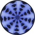 thumbnail image 1 of Ahgly Tapis Rond Lavable en Machine Intérieur Transitionnel Bleu Ciel, 3 Pieds Rond, 1 of 7