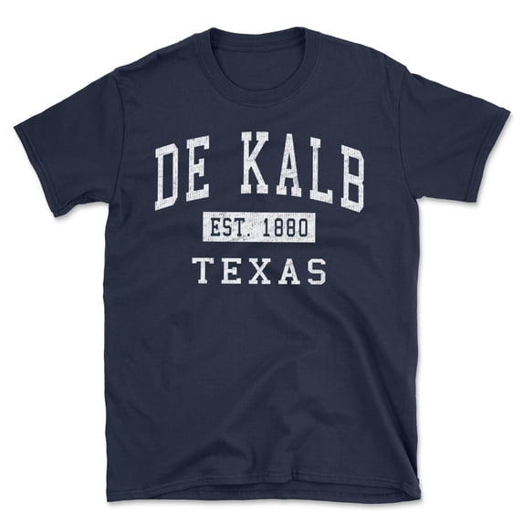 De Kalb Texas Classic Established Men's Cotton T-Shirt