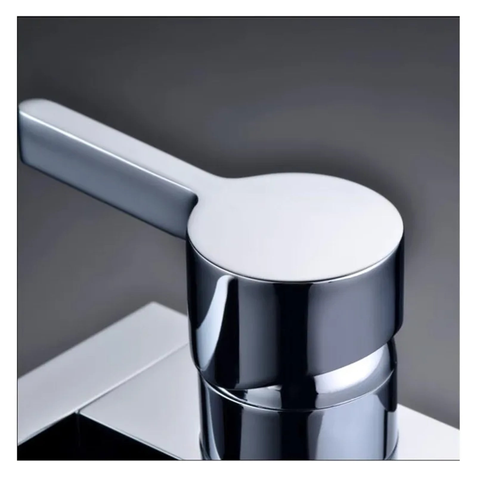 Chrome Brass Bathroom Single Lever, Hot And Cold Bathroom Basin Faucet Tap Mixer Lavatory Sink Faucet