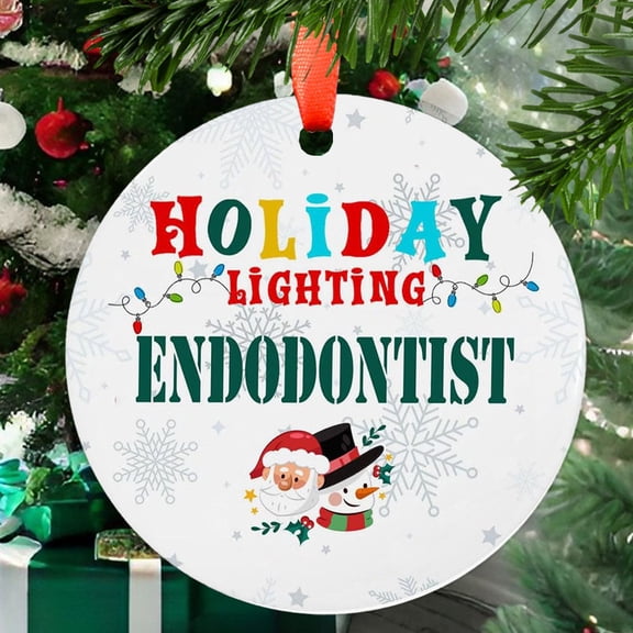 Endodontist1 Christmas Ornament, Holiday Tree Ornament, Gift for Mom, Love Day Home Decor, Festival Gift Ornament, Keepsake 2025